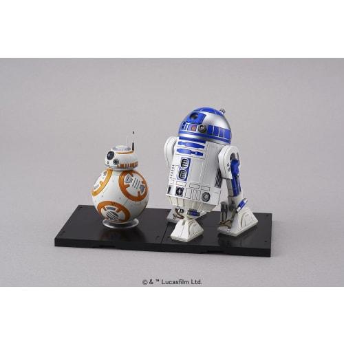 Star Wars BB-8 & R2-D2 1/12 scale plastic model