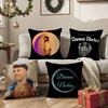 Buenas Noches Q-quevedo-MT Singer Pillow Case Comfort Sofa Bed Silky Elegant Invisible Zipper Decorative Cushion Cover