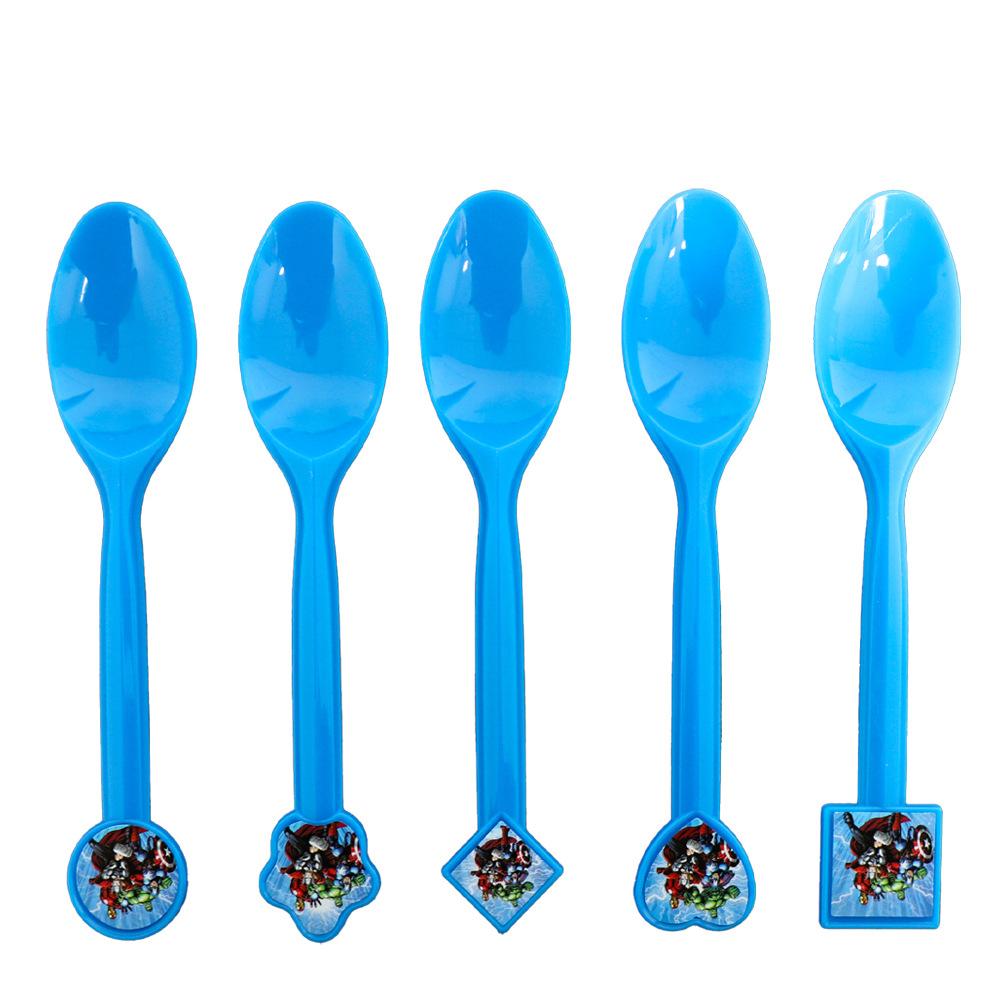 Avengers Birthday Party Supplies Disposable Cutlery Paper Plates Paper Cups Tissue Boys Birthday Party Decorations
