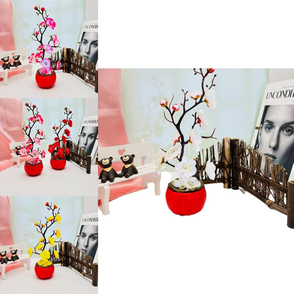 Winter Sweet Spring Festival Artificial Plant With Bright Colors For Holiday Home Decoration