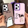 Funny Dont Touch My CallPhone Shockproof Phone Case for Xiaomi Redmi Note 15 14 13 12 Pro Plus 11 11S 11T 5G Cover Anti Fall Fun