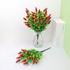Holly Simulation Flower Fruit Chili Cherry Tree Home Decoration Plastic Flower Living Room Fake Flower Decoration Plant Decoration Shooting Props