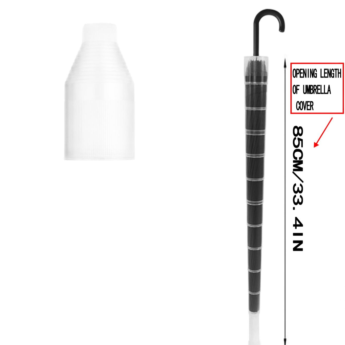 

Новая прозрачная подвесная подставка для зонтов Многофункциональная автомобильная подставка для зонтов чехол для хранения зонтов