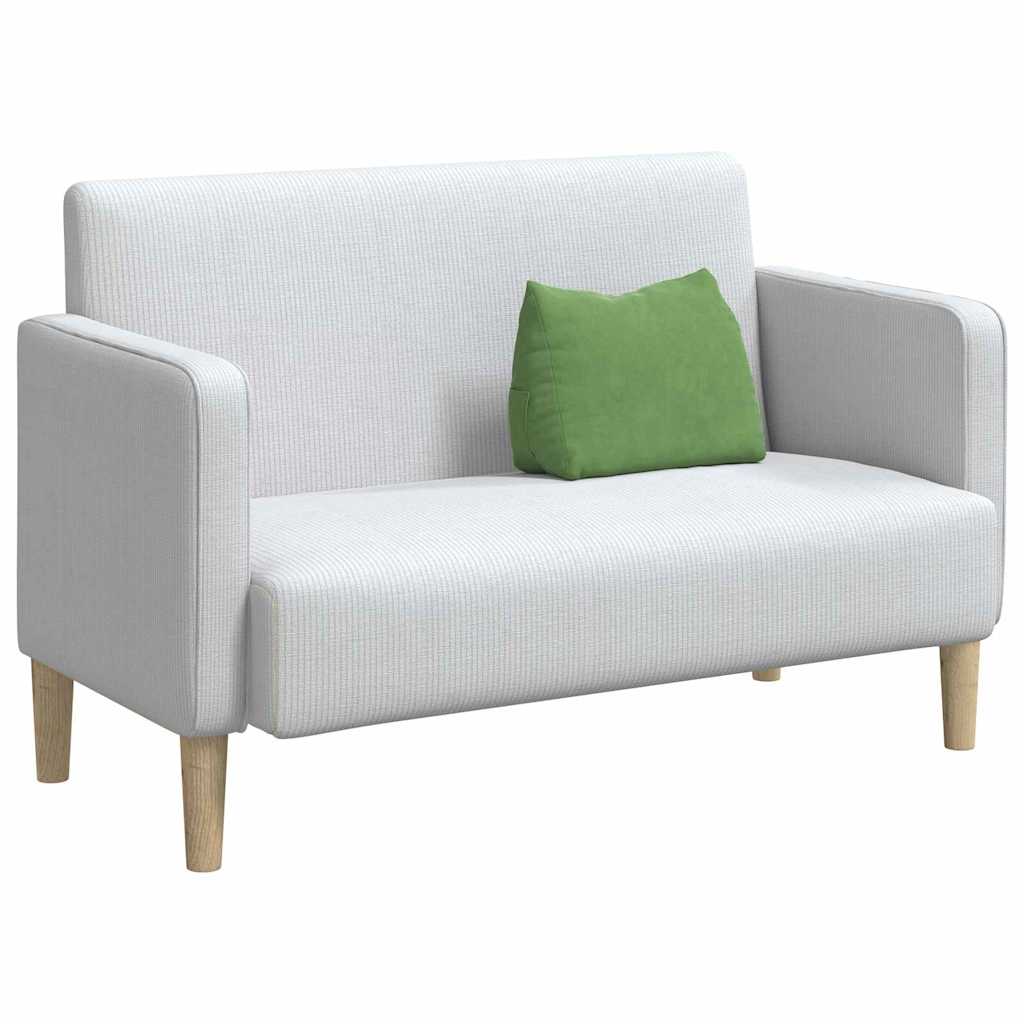 Back Cushion Light Green 45 X 20 X 35 Cm Cord Fabric