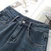 Women's 2025 American Retro Wide-Leg Jeans: Spring/Autumn Loose Drapey Floor-Length Pants
