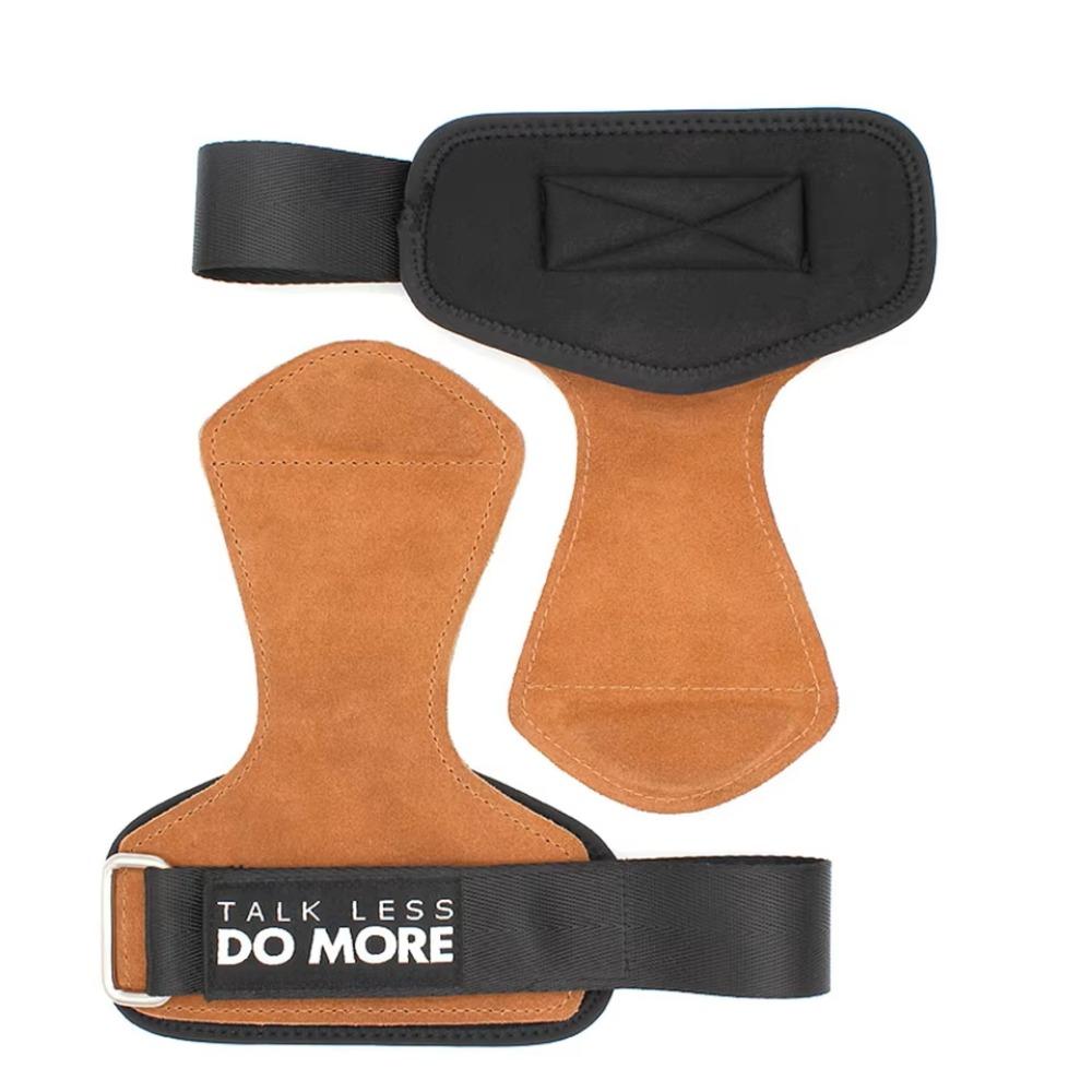 1 Pair Talk Less Do More Sports Wrist Pads Thicken Deadlift Power Straps  Gym/Fitness