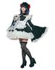 [Miccostumes] Women's Girl Costume Anime Cosplay Outfit Maid Dress Long Sleeve Lolita Headdress Set (L)