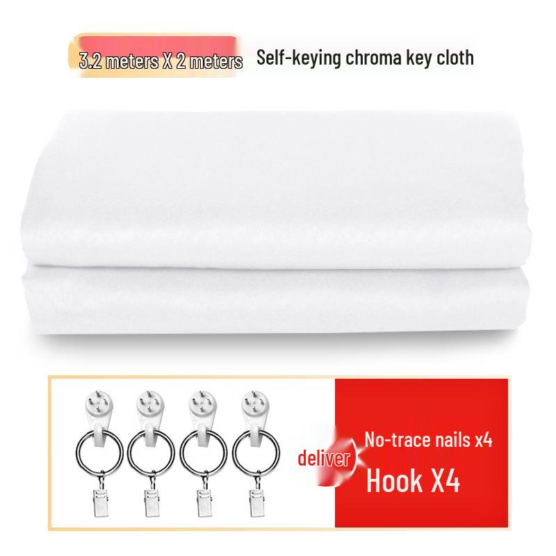 Blue and Green Screen Backdrop for Photography and Live Streaming with Stand