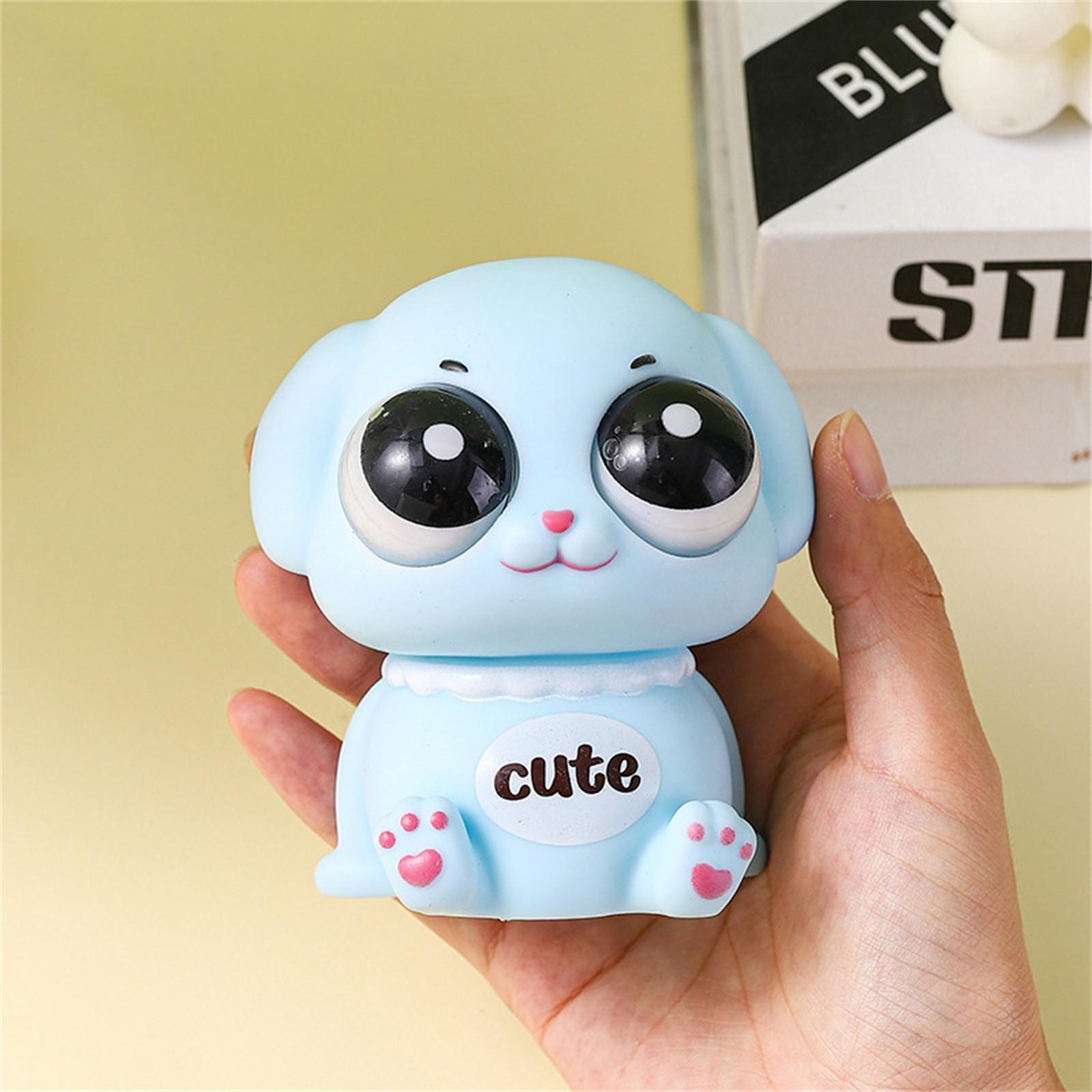 

Игрушка для снятия стресса «Кролик с пучеглазым взглядом» One Size небесно-голубой