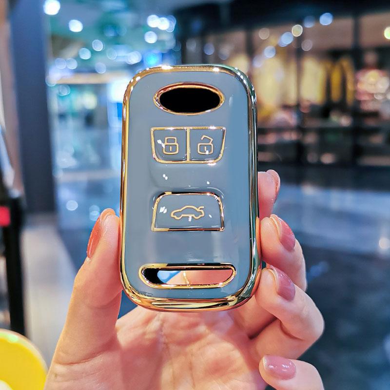 

Soft TPU Car Key Case Cover Protect For Chery Tiggo 3 5X 4 8 Glx 7 2019 2020 Arrizo For Cheri Tiggo 8 Car Key Holder Shell