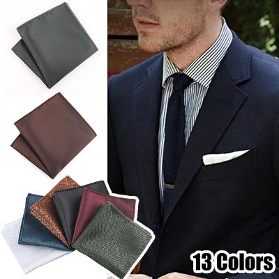 1 Stück Polyesterfaser Leichter Einstecktuch Gentleman-haft Weich Formelles Kleid Glatte Anzugtaschen Zartes Gefühl Haltbarkeit