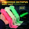 Luminous Biomimetic Silicone Octopus Bait for Sea and Boat Fishing