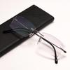 Diamond Cut Mixed Batch Anti-Blue Light Ultralight Rimless Reading Glasses for 100 Degrees Presbyopia
