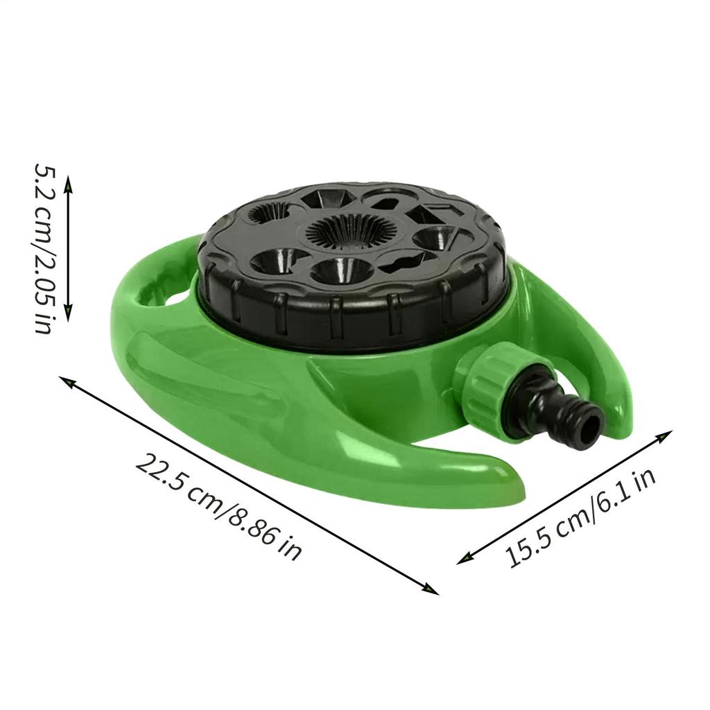 Sprinklers For Yard Automatic Irrigation Grass Water Sprayer Oscillating Sprayer With 9 Modes 360 Degree Rotating Automatic