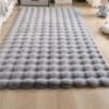 Cream Plush Carpet & Rug for Bedroom, Sofa, Bay Window, or Cloakroom