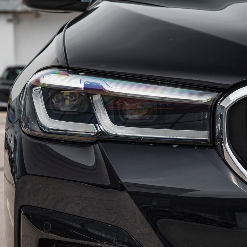 Headlight Cover For BMW 5 Series G30 G38 520 525 530 540 2021 2022 2023 Transparent Lampshade Plexiglass Replace Original Lens