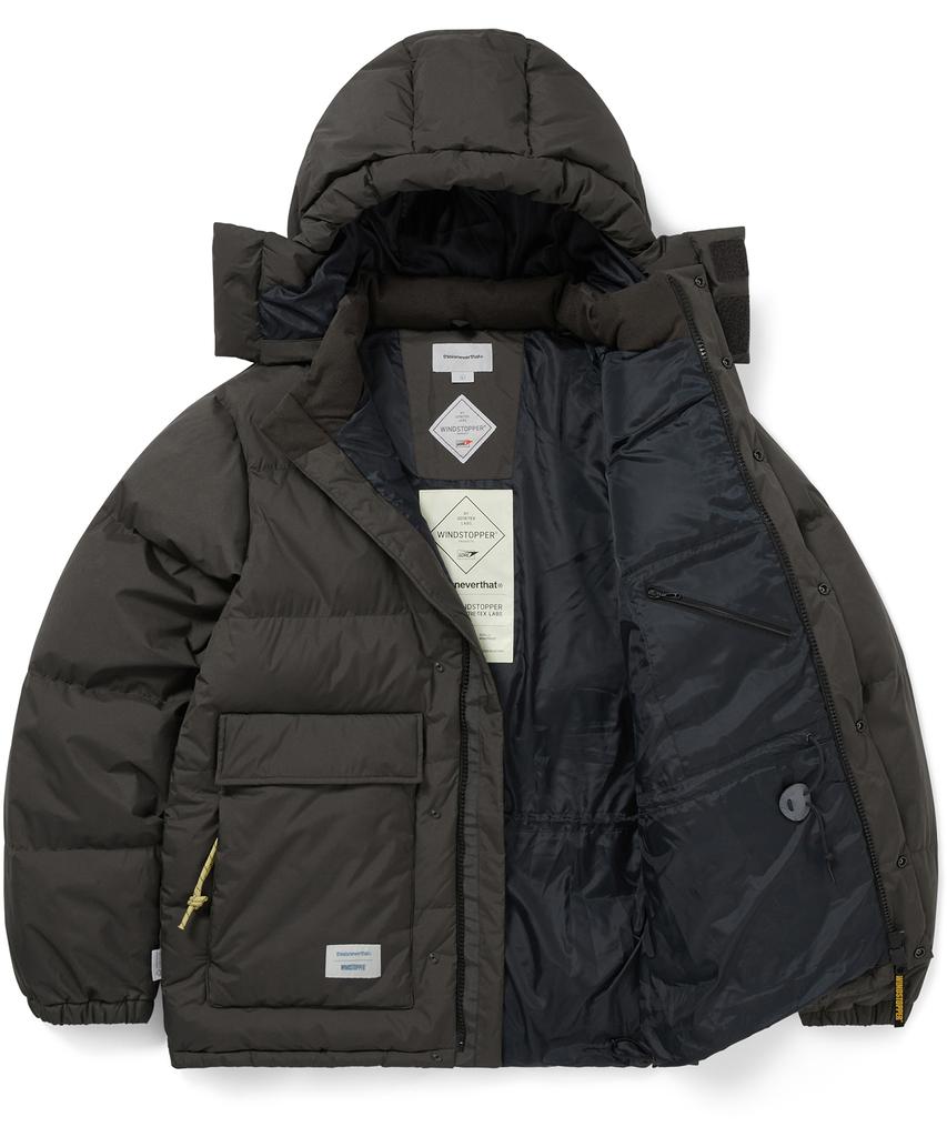 Thisisneverthat Gore-Tex Windstopper Expedition Down Jacket Olive Drab