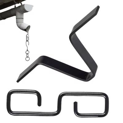 V-shaped Rain Chain Gutter Adapter Stable Installation Adjust Flexibly Rainchain Drainage Ditch Iron Widely Used Chains Gutters