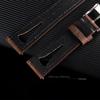 Oil Wax Leather Watchband Retro Cowhide Strap 20mm 21mm 22mm 24mm Breathable Waterproof Wristbelt Quick Release Bracelet