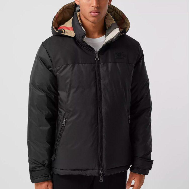 Burberry Reversible Exaggerated Check Nylon Puffer Jacket 80331151