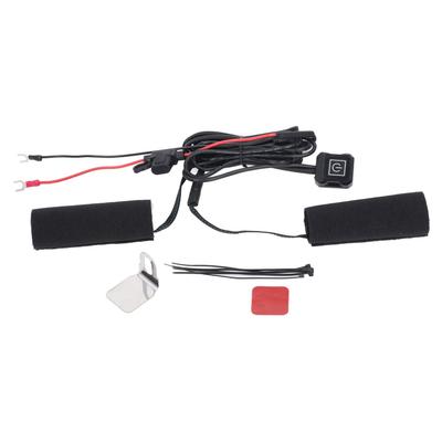 Motorcycle Heated Grip Cover 3 Levels IP67 Waterproof Hook and Loop Fixing Motorbike Heating Handle Pads 12V