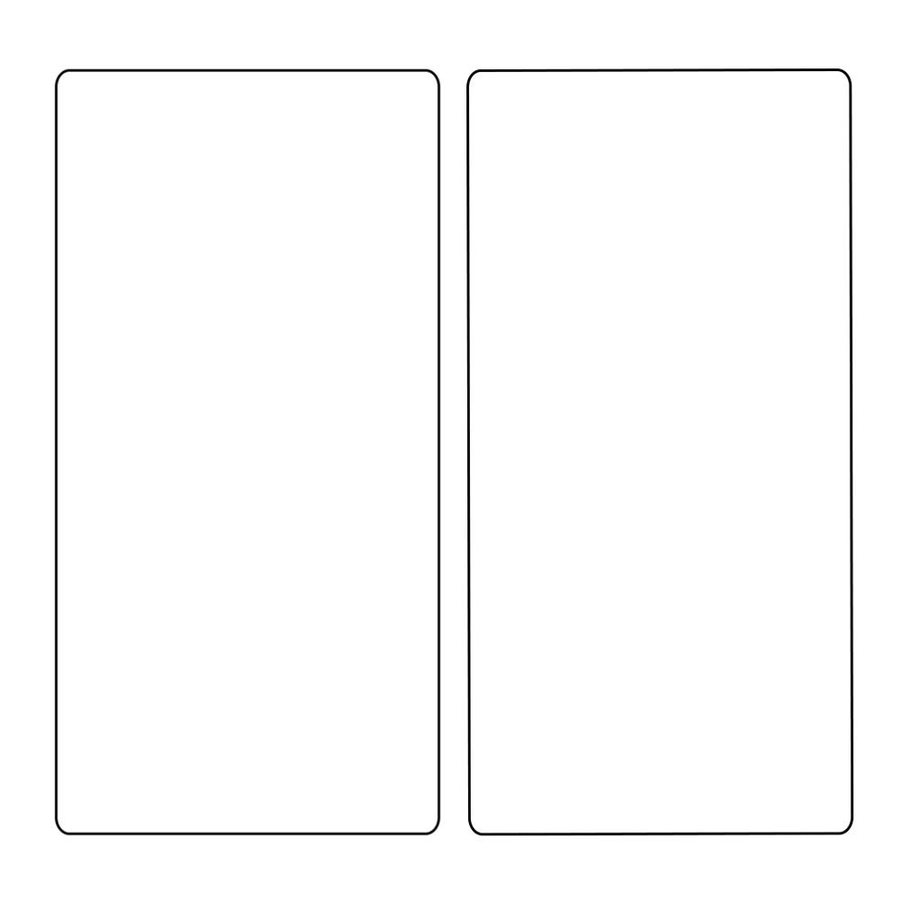New 1/2Pcs Clear Acrylic Cutting Mat Plate For DIY Embossing Cutting Dies Platform Adapter Transparent Die Cutter Spacer 3mm 5mm