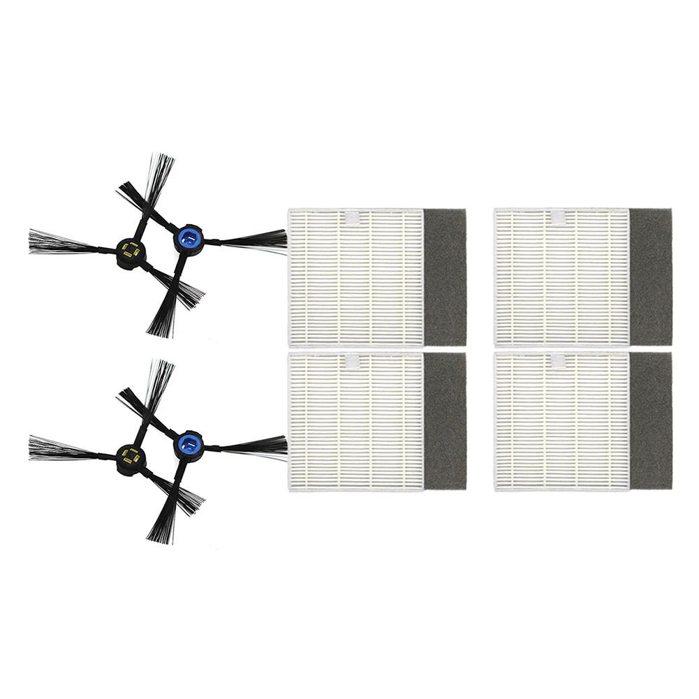 Compatible Replacement Accessories for V8 V8s For X750 X800 X785 V80 Vacuum Cleaners Set of 4 Filters and 4 Brushes