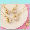 Animal Charm Necklace With Bunny Cat Fox Pendant For Women Gift