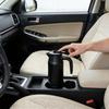 Elektrischer Wasserkocher mit hoher Kapazität für das Auto, 800 ml, mit digitaler Temperaturregelung, doppelwandiger Isolierung, 12V 24V Universal