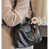 Premium sense retro large-capacity bag women's new spring and summer commuting double shoulder back bag single shoulder tote bag
