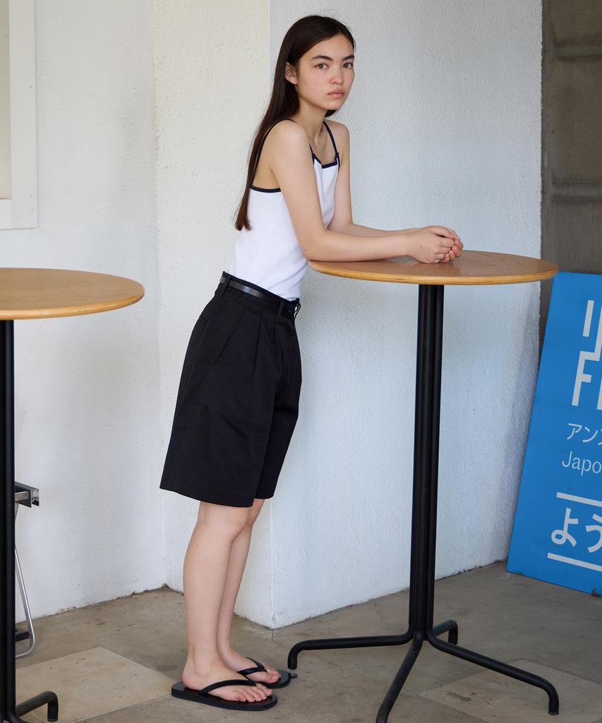 Leuba Essential Cotton Half Pants - Black