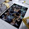 Fantasy Butterflies and Skulls Print for Carpet Living Room Bedroom Bedside Floor Mat Home Decor Sofa Room Area Rug