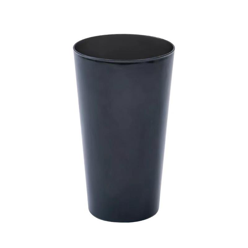 8PCS 18OZ Plastic Cups Tumbler Reusable Cup Free BPA Pint Glass for Beer Party or Home Bar Choose Your Color from 9 Colors