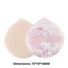 Kawaii Animation Sanrio Cartoon Pattern Hello Kitty Air Cushion Powder Puff Dry And Wet Use Sponge Makeup Setting Makeup Tool