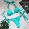 Bikini Female Swimsuit Women Swimwear Two-pieces Bikini Set Bather Bathing Suit