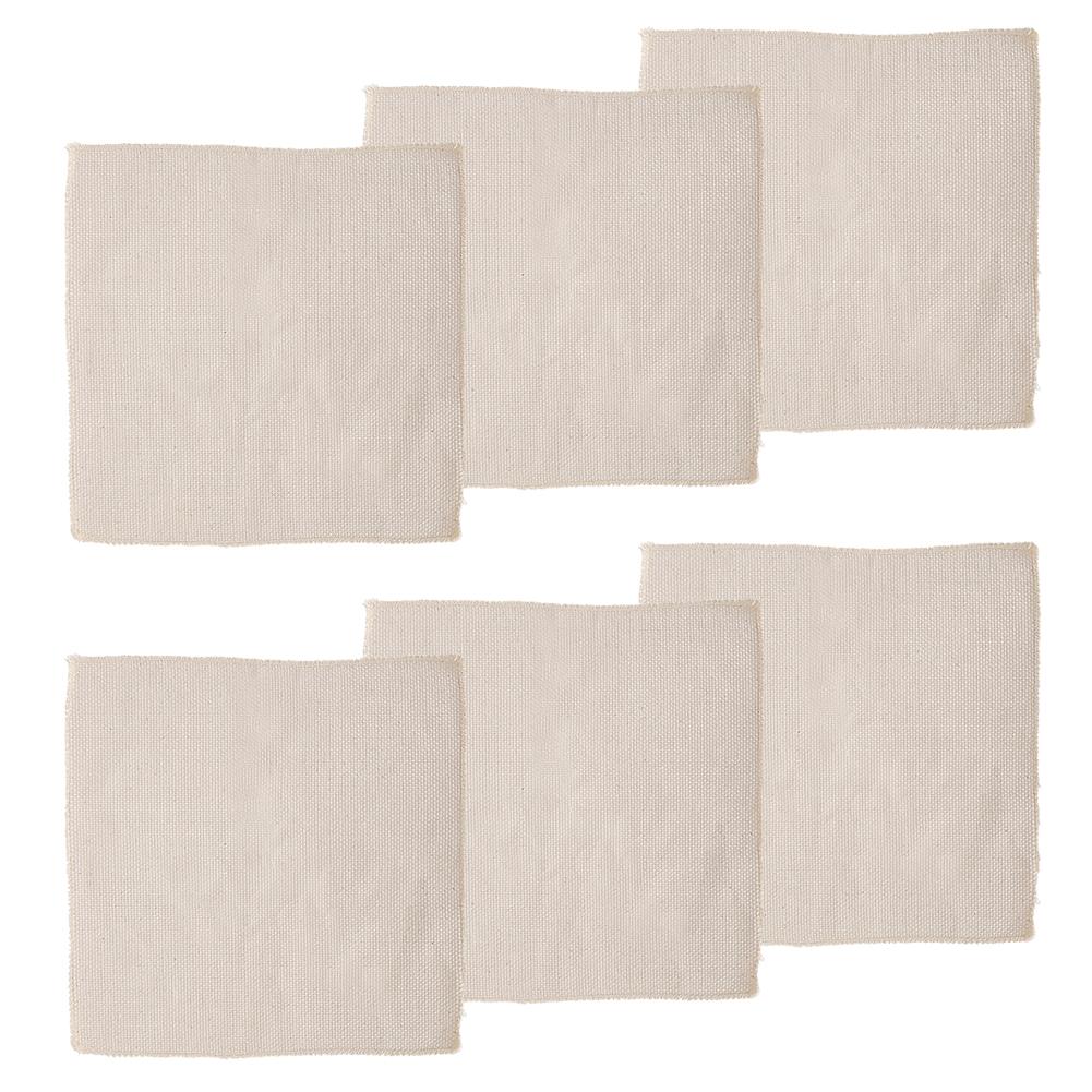 6Pcs Coarse Wool Embroidery Cloth Needle Felting Fabric DIY Materials Knitting Accessories36x36cm
