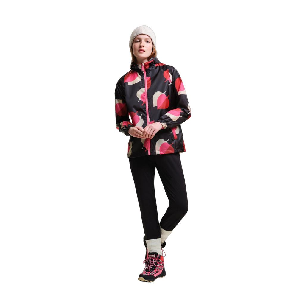 Regatta Womens/Ladies Orla Kiely Pack-It Leaves Waterproof Jacket