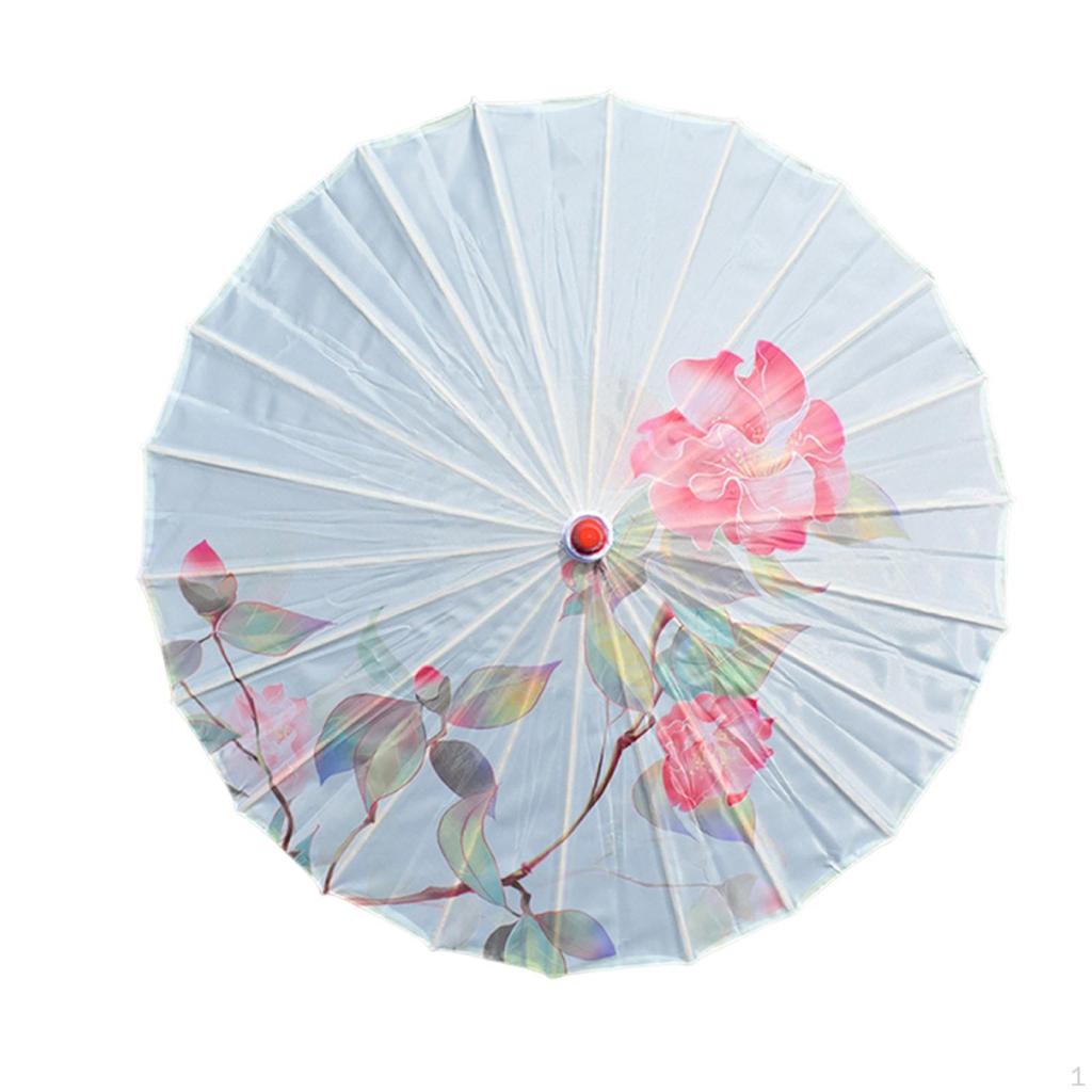 Oiled Parasol Chinese Japanese Oil Paper Umbrella for Photo Prop