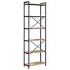 Bookshelf 60 x 30 x 189.5 cm Engineered Wood Sonoma Oak