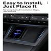 Washable Silicone Charging Pad Mat for Center Console Anti Slip Surfaces Easy to Clean Enhances Car Aesthetics Materials