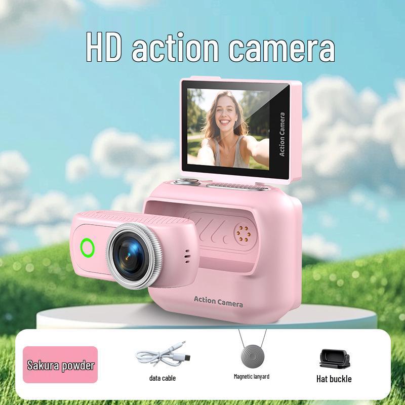 New Hot Thumb Sports Camera: Anti-Shake, Magnetic Mount, WiFi Enabled for Outdoor Cycling