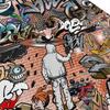 Individueller Hip Hop Graffiti Stil Kunstdruck Baseballkappe Unisex Verstellbare Baseballkappe Graffiti Doodle Sport Sonnenschutzmützen für Damen Herren