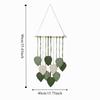 Cotton Wall Art Leaf Tapestry Macrame Wall Hanging Pendant Craft Boho Wall Decor  Gift