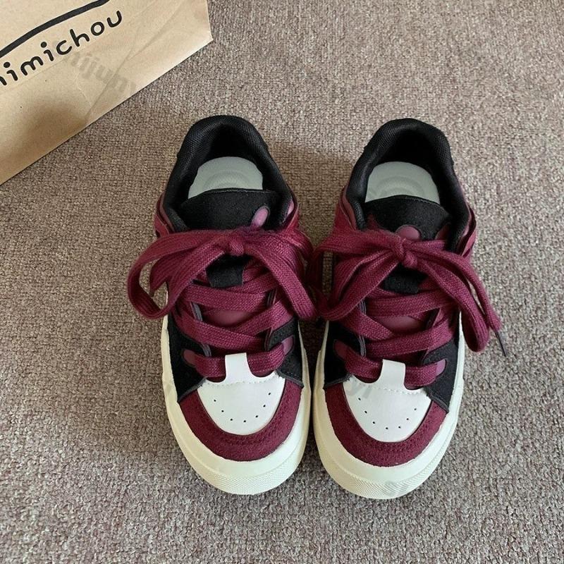 Fashion Women's Casual Shoes 2025 Spring New Fashion Cross Tied Height Increase Platform Sneakers Breathable  Comfortable Non Slip Flats