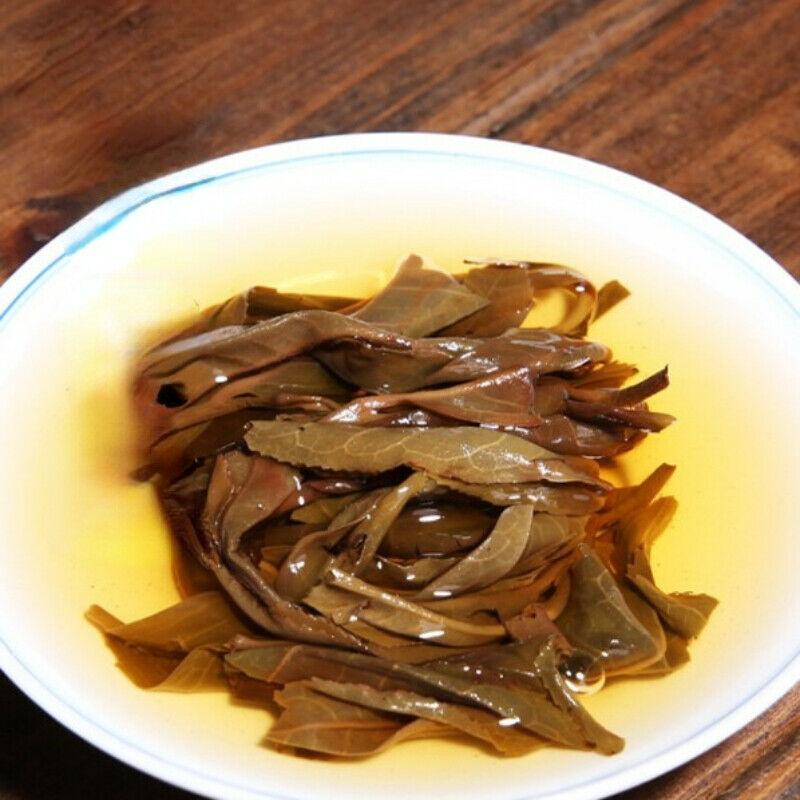 200g Top Pu-Erh Raw Tea Brick Bamboo Shoot Shell Spring Tea Slimming Green Tea