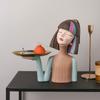 Harz Mädchen Kunst Wohndekor Dekoration Zimmer Figuren Für Innen Schreibtischzubehör Kawaii Statue Skulpturen Nordisch Wohnen