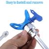 Spray Guide Accessory Tool with Airless Paint Sprayer Extension Rod and Nozzle Tip for Most Airless Paint Sprayer