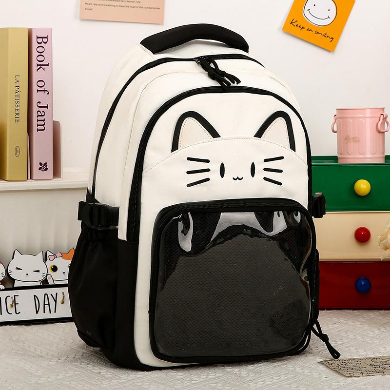 Lightweight Schoolbag Women's New Korean Version Cute Primary School Students 3rd-6th Grade Spine Backpack Campus Junior High School Students Backpack