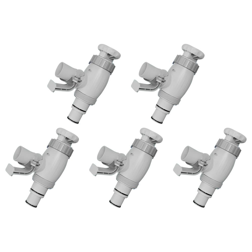 

LF# Pool Hose Adapter Plunger Valve Pipe Holder for Above Ground Swimming Pool