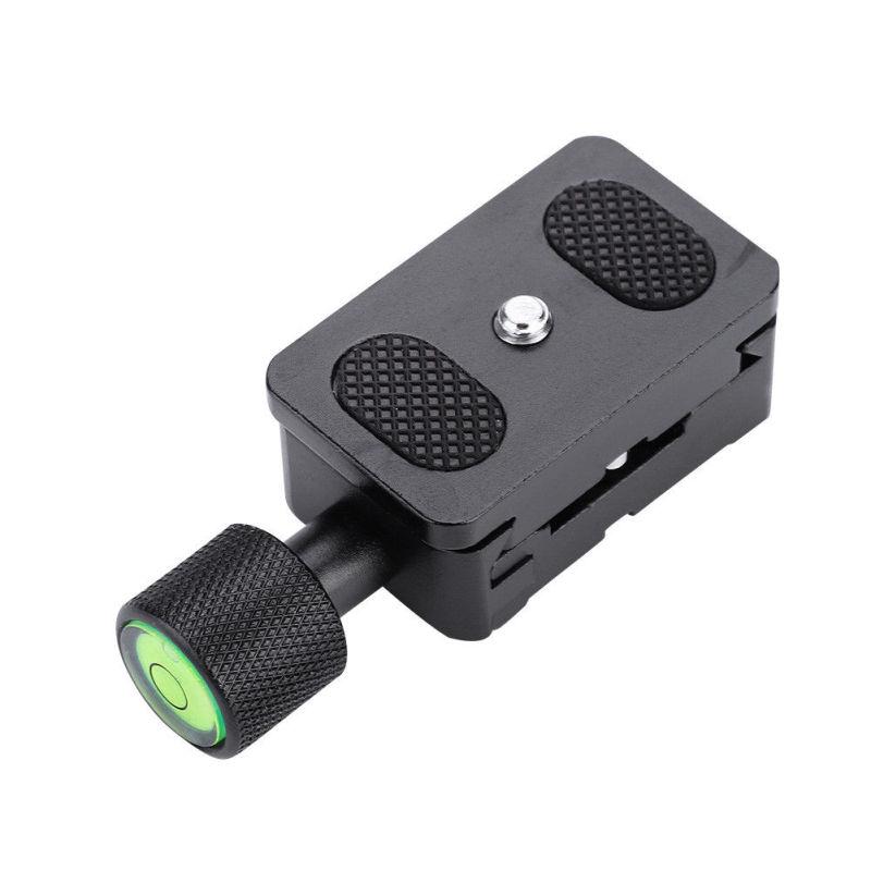 1/4 Quick Release QR-plateklemmeadapterfeste for kamerastativkulehode
